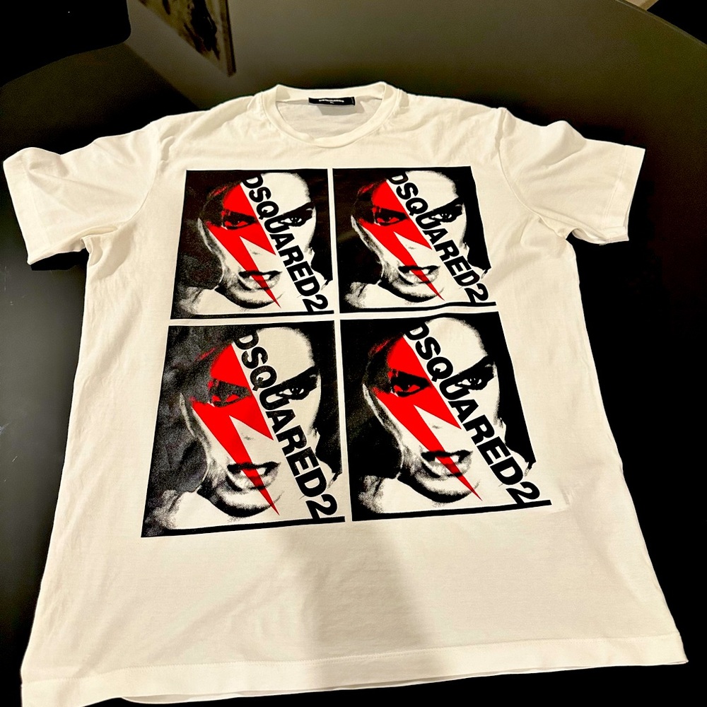 Dsquared2 Graphic Mosaic Tshirt Men's XL